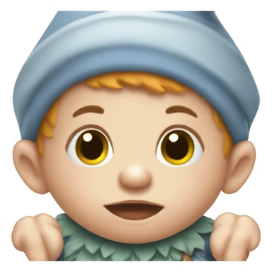 little baby gnome sticker