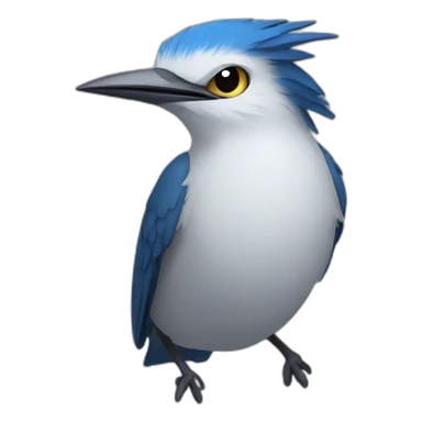 Mordecai bird sticker