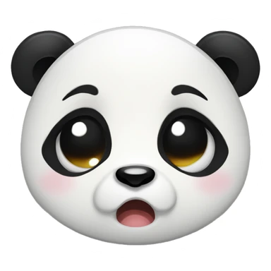 panda kawaii crying  sticker