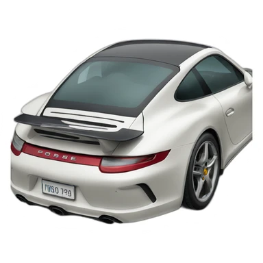 porshe car sticker