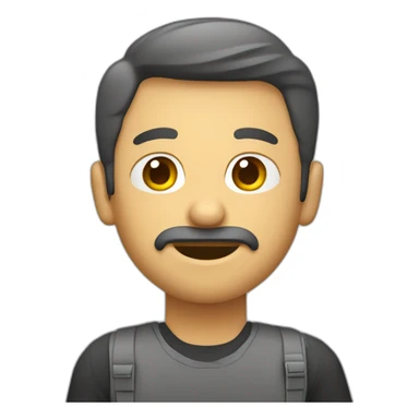 hombre canoso con cámara en mano sticker