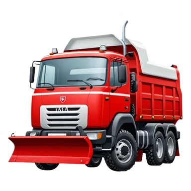 cestarske vozidlo s pluhom  nakladne vozuidla sypac tatra 815 sticker