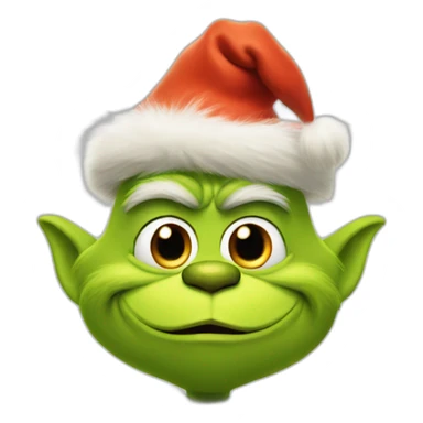 Un chou de Chouville Grinch sticker