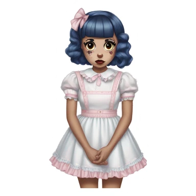 melanie martinez crybaby lolita look sticker
