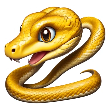 cinematic-cute-python-portrait-emoji,-head-tilted-playfully-and-inquisitively,-with-a-sleek,-patterned-body-accented-by-vibrant-scales-and-round,-sparkling-eyes-full-of-charm,-simplified-yet-irresistibly-adorable-features,-highly-detail  sticker