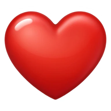 Real heart sticker