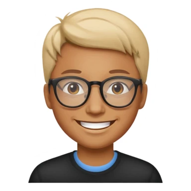 Take the glasses off sticker