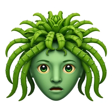 Euphorbia Medusa's Head sticker