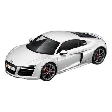 audi r8 sticker