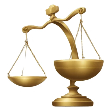 a balance of justice sticker