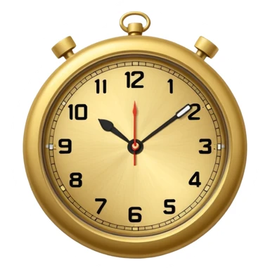 reloj de bolsillo realista sticker