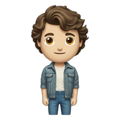 Steve Harrington stranger things character sticker