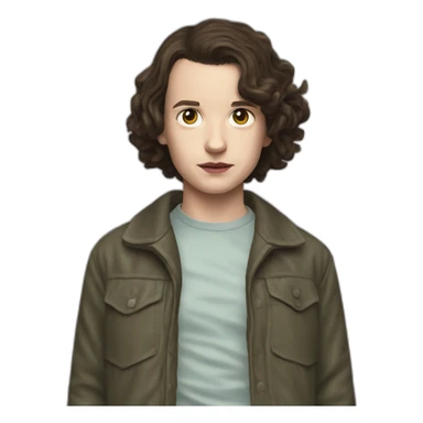 stranger things eleven sticker