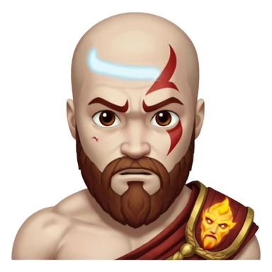 Kratos saying zeus you whit tekstr son has returned sticker