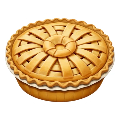 Apple pie emoji sticker