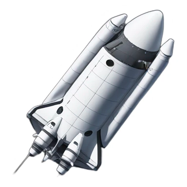 SpaceX starship sticker
