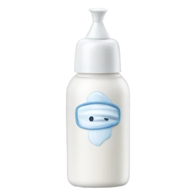 depilatory cream bottle sticker