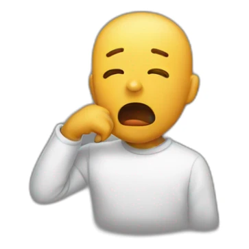 Side perspective, Loud Coughing kid, sound lines sticker