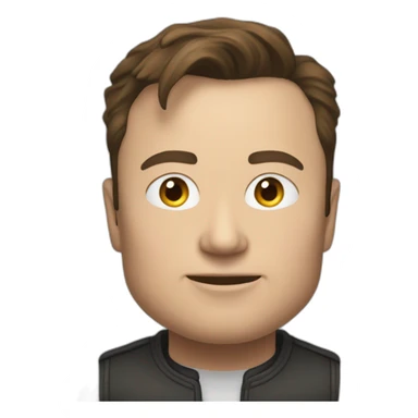 Elon musk bugouden sticker