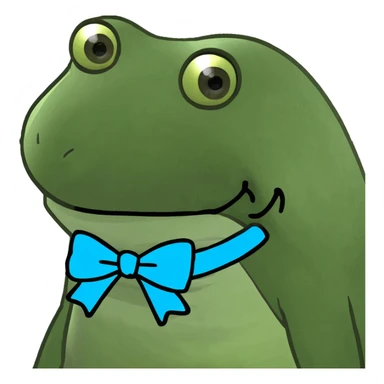 Pink makeup bag with bows  sticker