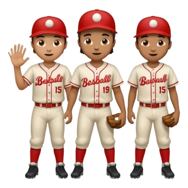 autobus de equipo llevando a egnte de basebal  sticker