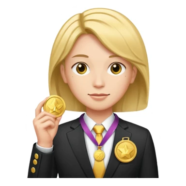 🏳️‍⚧️+🥇+🕴 sticker