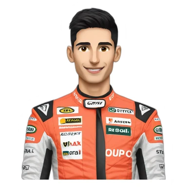 Esteban Ocon sticker