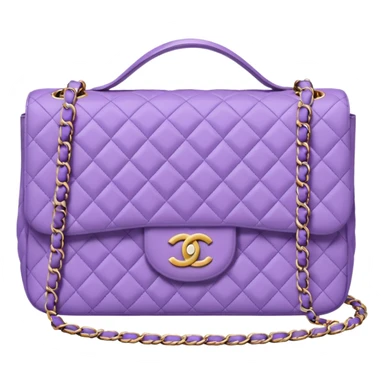 Lavender Chanel Bag sticker