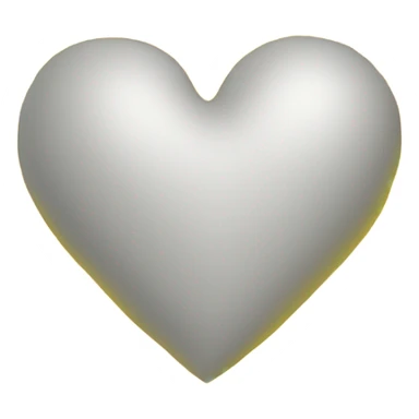 Yellow heart and shining ￼ sticker