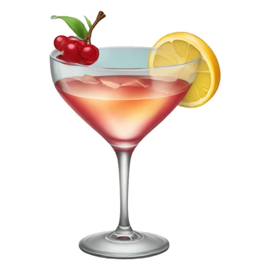 A glamorous cocktail. sticker