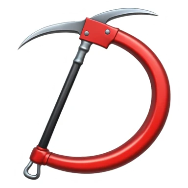 The Scythe of Death sticker