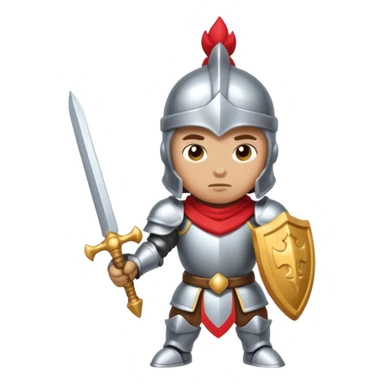 Cookie run Knight sticker