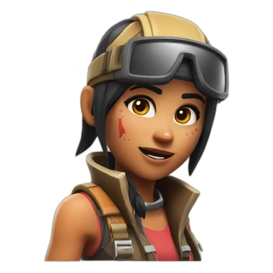 Fortnite renegade raider sticker