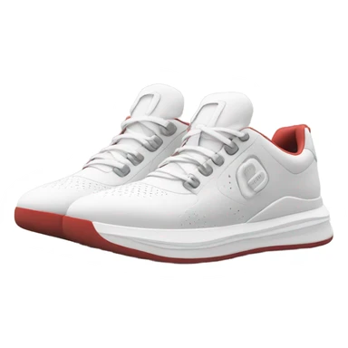 sneakers on white background sticker