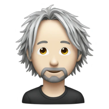 thom-yorke-with-porter-robinson sticker