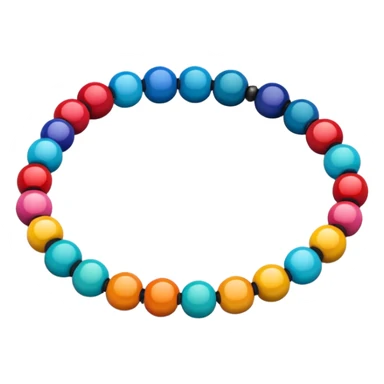 beaded bracelet sticker