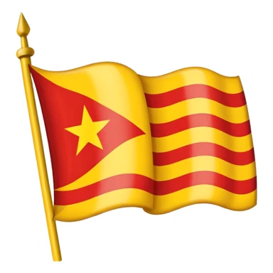 Southern vietnamese flag sticker