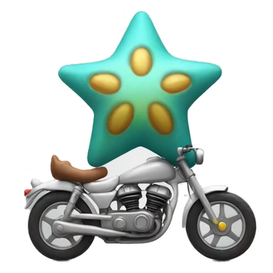 staryu on a bike sticker
