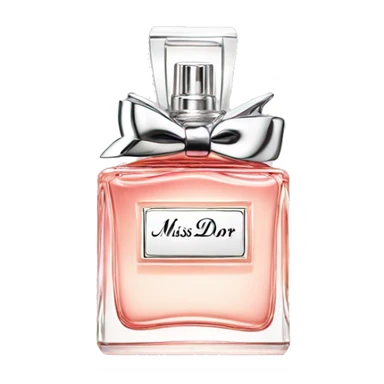 Miss dior perfume sticker