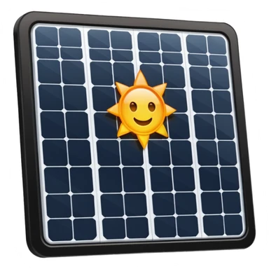 solar panel sticker