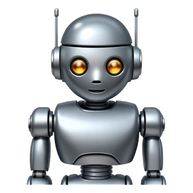Bombmore - more robot than human.  sticker
