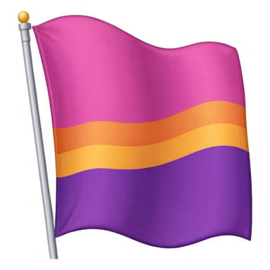 Lesbian flag sticker