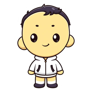 sigmaboy with confident and calm expression, kind eyes, pronounced cheekbones sticker