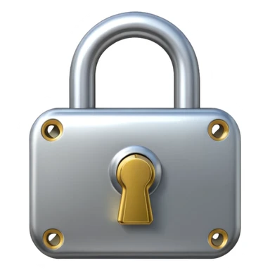 open padlock sticker