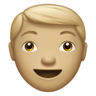 Un cœur beige sticker