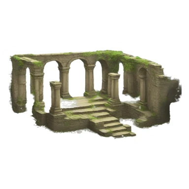 ruins sticker