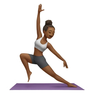 Did doing yoga sticker