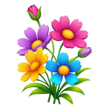 spring flowers sticker