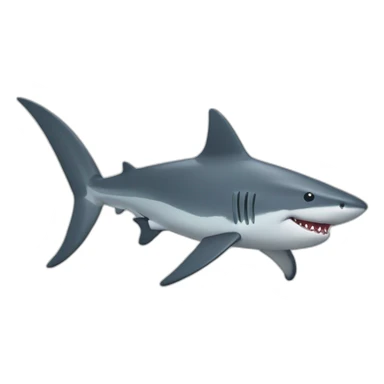 Requin avec des ailes sticker