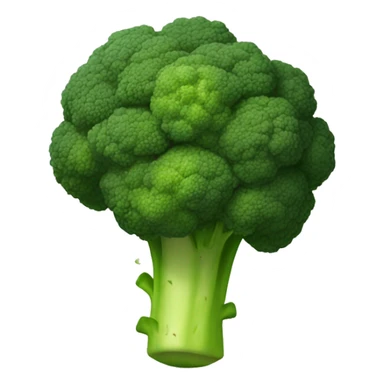 Broccoli man winning the game sticker